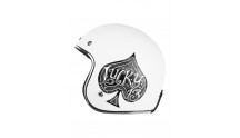 Casco Moto Origine Primo Red Spade White