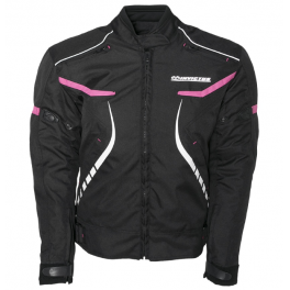 CHAQUETA MOTO MUJER INVICTUS KALESI IMPERMEABLE