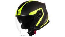 Casco Jet Origine Palio Techy Fluor