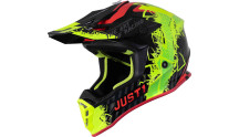 Casco Just 1 J38 Mask Fluor Yellow Red Black